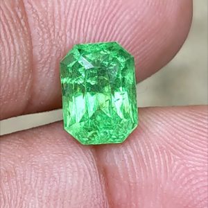 natural tsavorite 3.87 ct