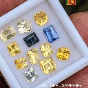 natural sapphire lots 6 ct